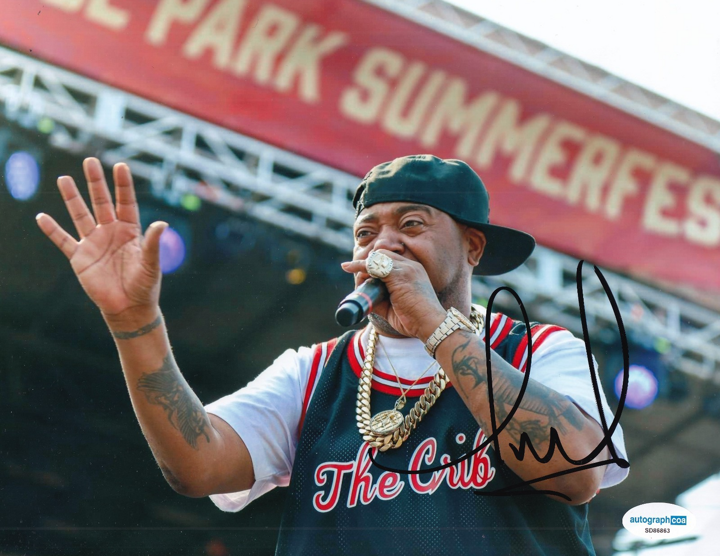 TWISTA signed (KAMIKAZE) autographed Rapper music 8X10 photo ACOA SD86863