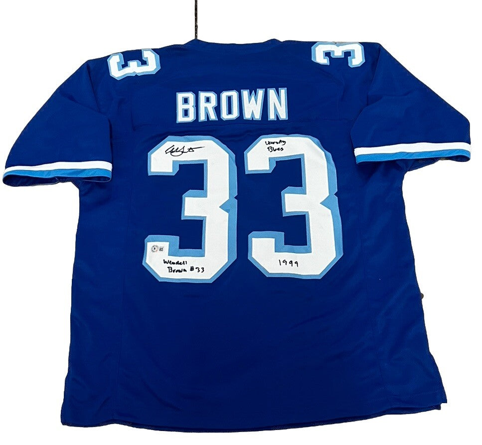 ELIEL SWINTON signed (VARSITY BLUES) Wendell football jersey BECKETT BAS AD47360