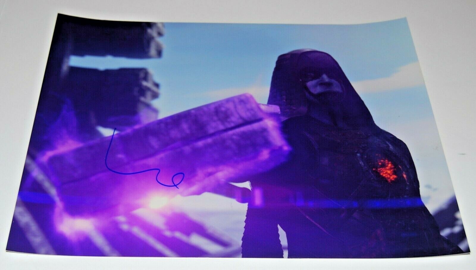 LEE PACE signed (GUARDIANS OF THE GALAXY) 11X14 Movie photo *RONAN* W/COA