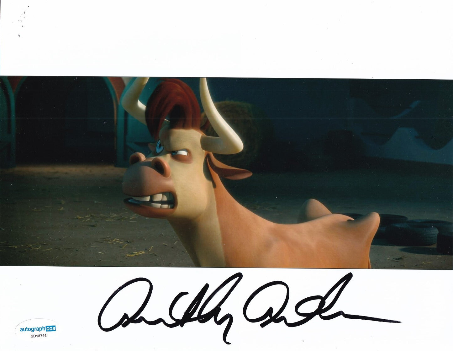 ANTHONY ANDERSON signed (FERDINAND) Bones movie 8x10 photo ACOA SD18793