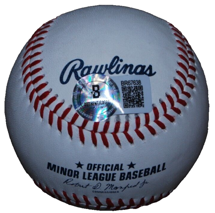 KYLE TEEL signed (CHICAGO WHITE SOX) Minor League baseball BECKETT BR67638
