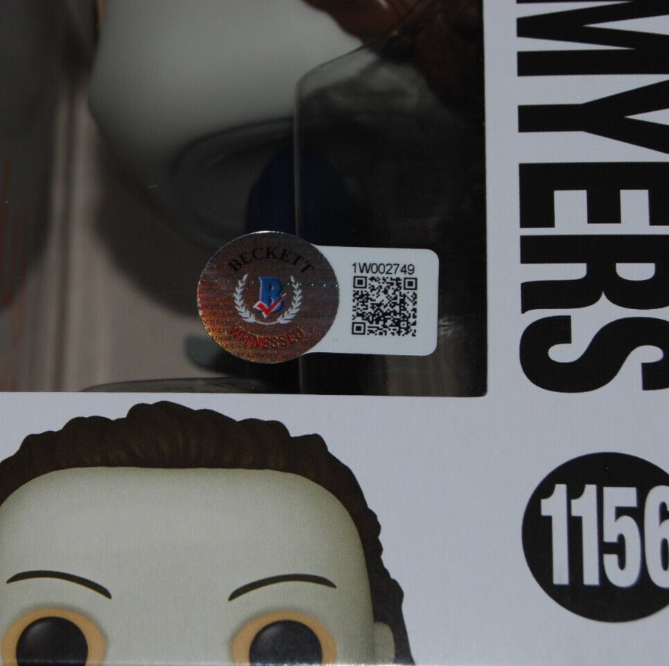 NICK CASTLE signed (HALLOWEEN Michael Myers Funko pop #1156 BECKETT BAS 1W002749