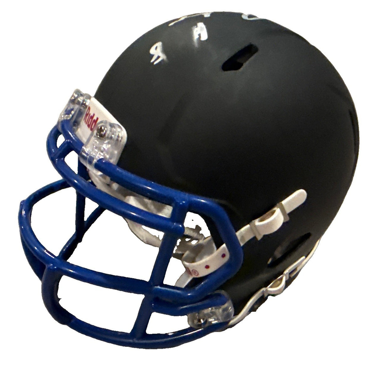 OMARION HAMPTON signed LOS ANGELES CHARGERS mini football helmet BECKETT BS22782