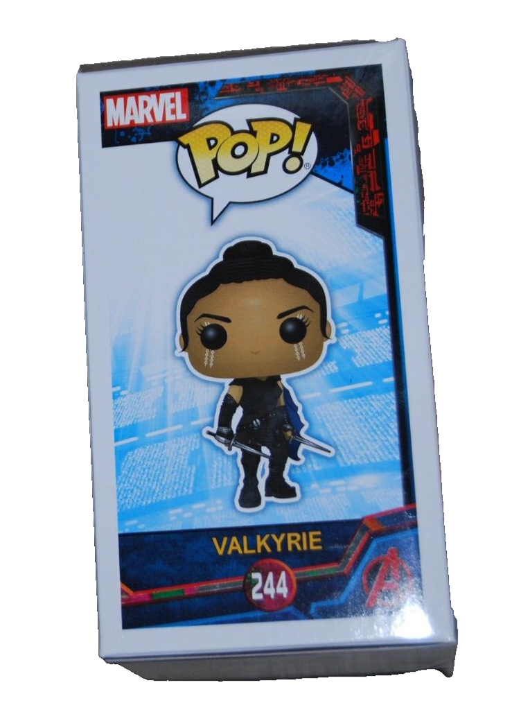 TESSA THOMPSON signed (THOR RAGNORAK) Funko pop #244 BECKETT BAS BR25976