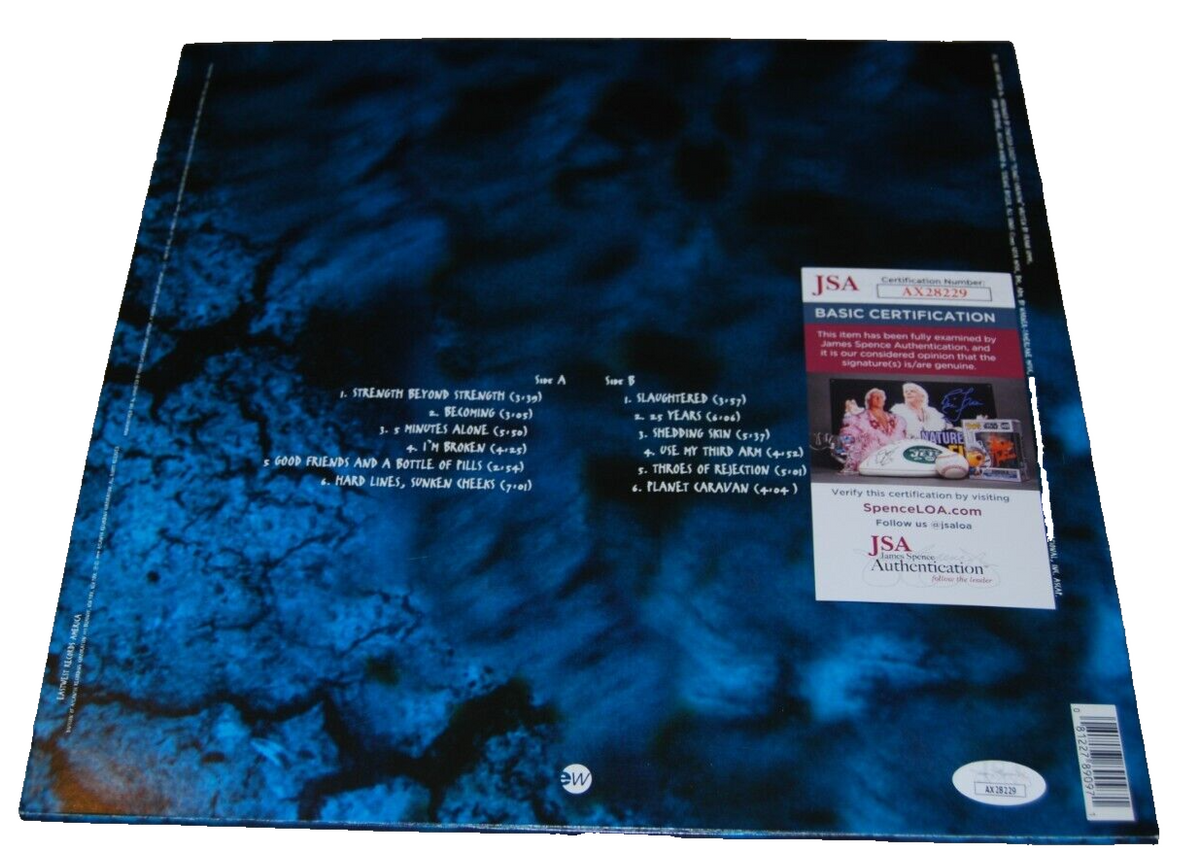 PANTERA signed (FAR BEYOND DRIVEN) Phil & Rex Vinyl Record Album LP JSA AX28229