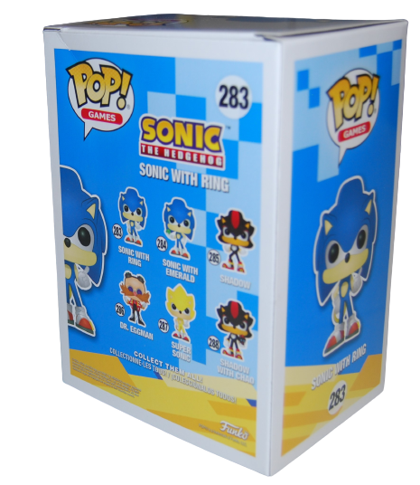 BEN SCHWARTZ signed (SONIC THE HEDGEHOG) w/ring #283 Funko Pop PSA/DNA AN61483