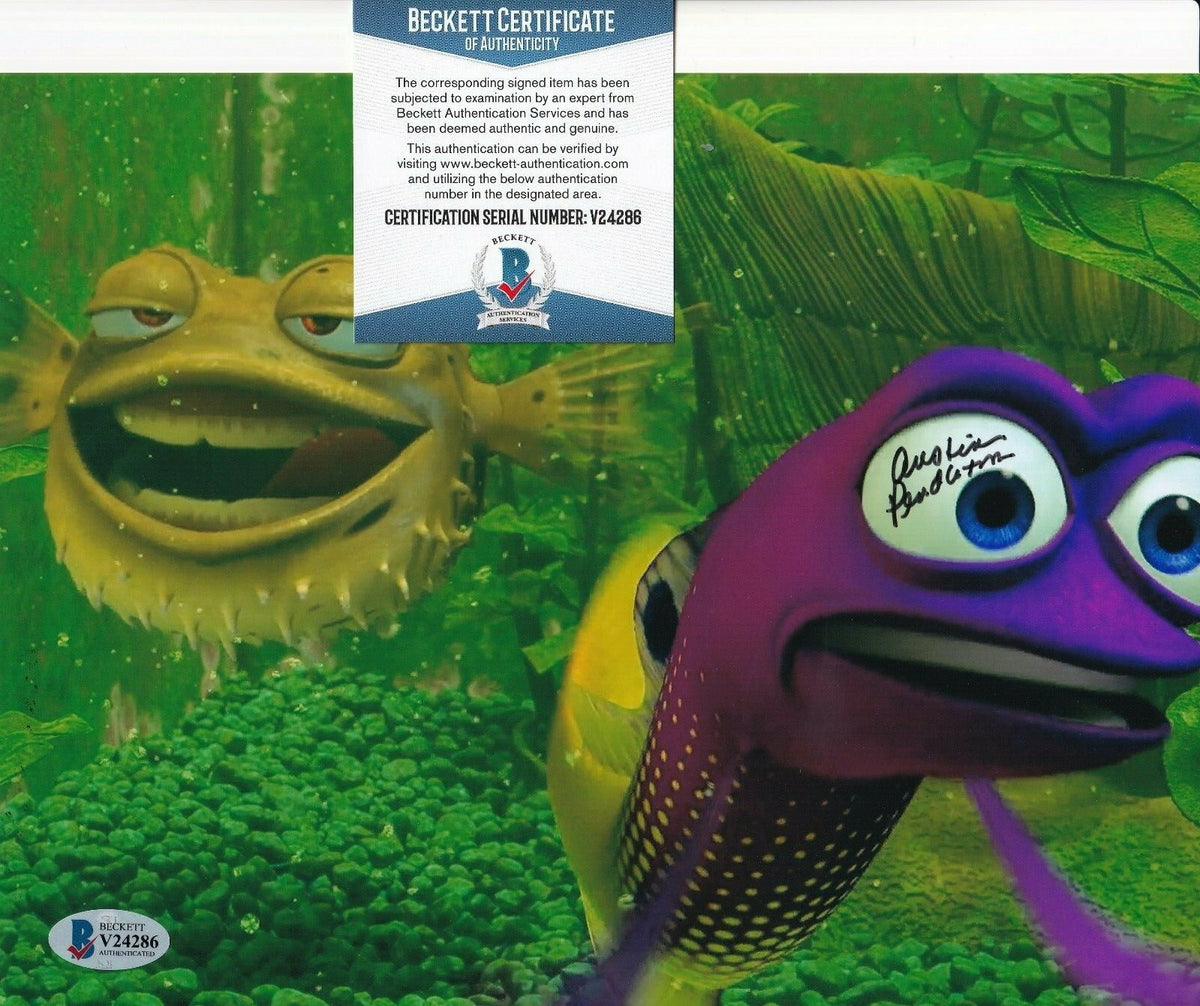 AUSTIN PENDLETON signed (FINDING NEMO) Gurgle Movie 8X10 photo BECKETT V24286