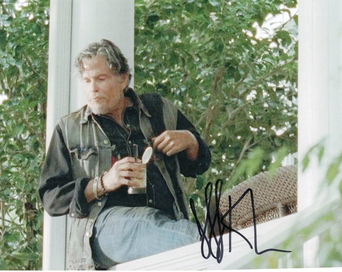 Jeff Kober China Beach Sgt. Evan Dodger Winslow Signed 8x10 Photo w/COA #2