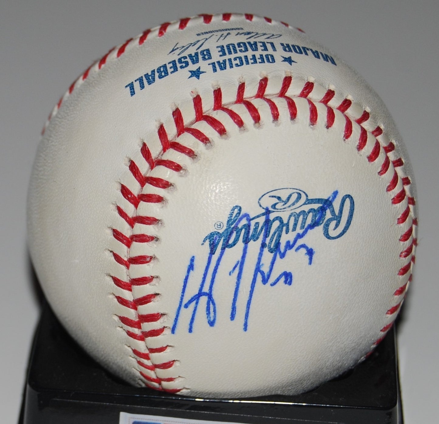 HENDERSON ALVAREZ signed (MIAMI MARLINS) Official Major League baseball W/COA