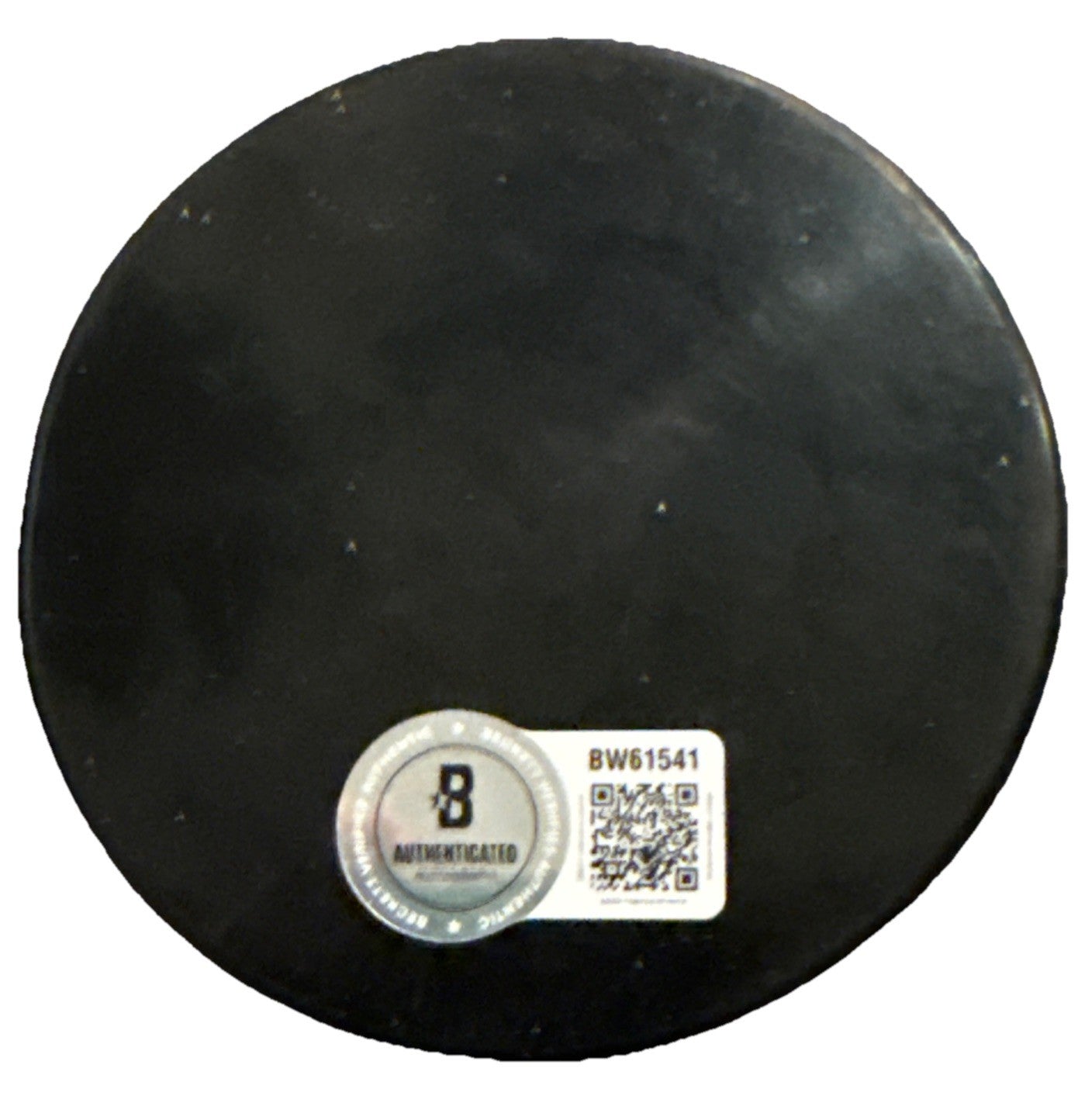 RYAN LEONARD signed (Washington Capitals) custom hockey puck BECKETT BAS BW61541