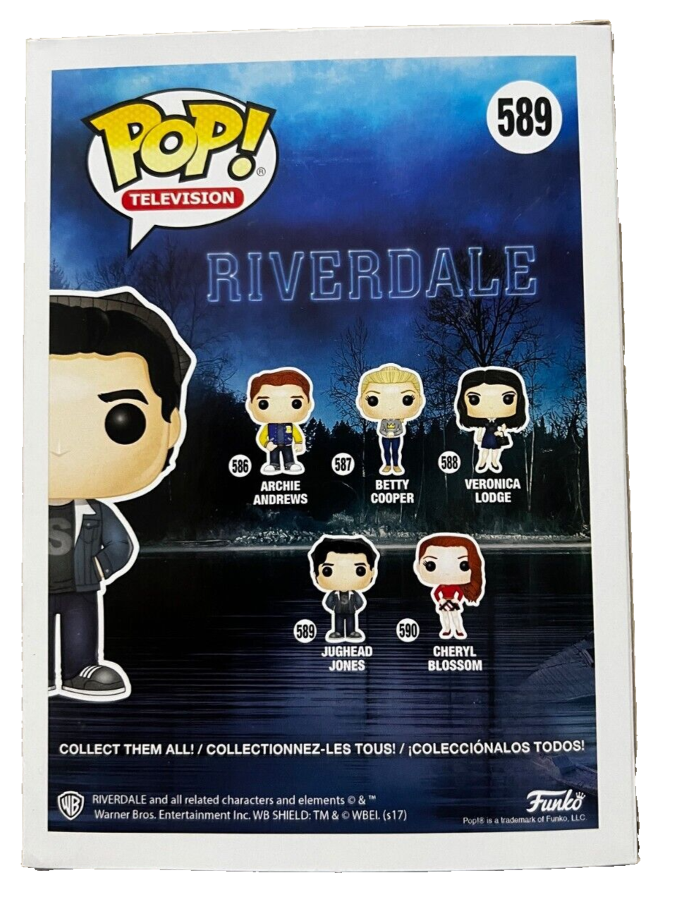 COLE SPROUSE signed (RIVERDALE) Jughead Jones #579 Funko Pop #BECKETT BP59480