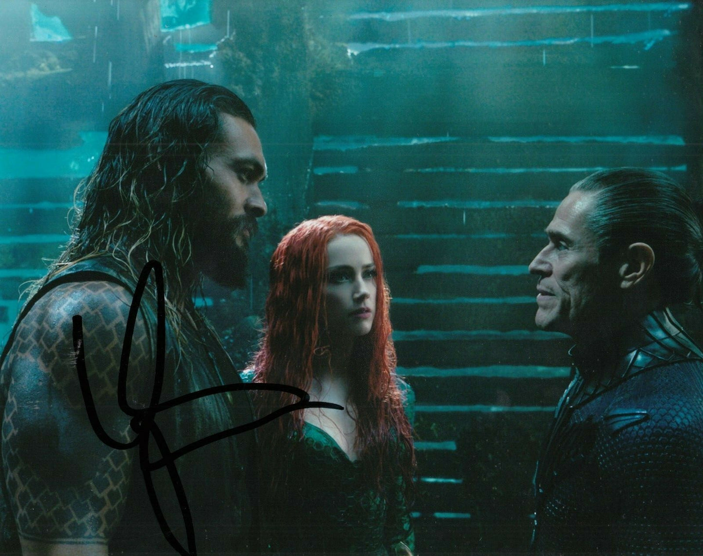 WILLEM DAFOE signed (AQUAMAN) autographed Movie 8X10 *Vulko* photo W/COA #1