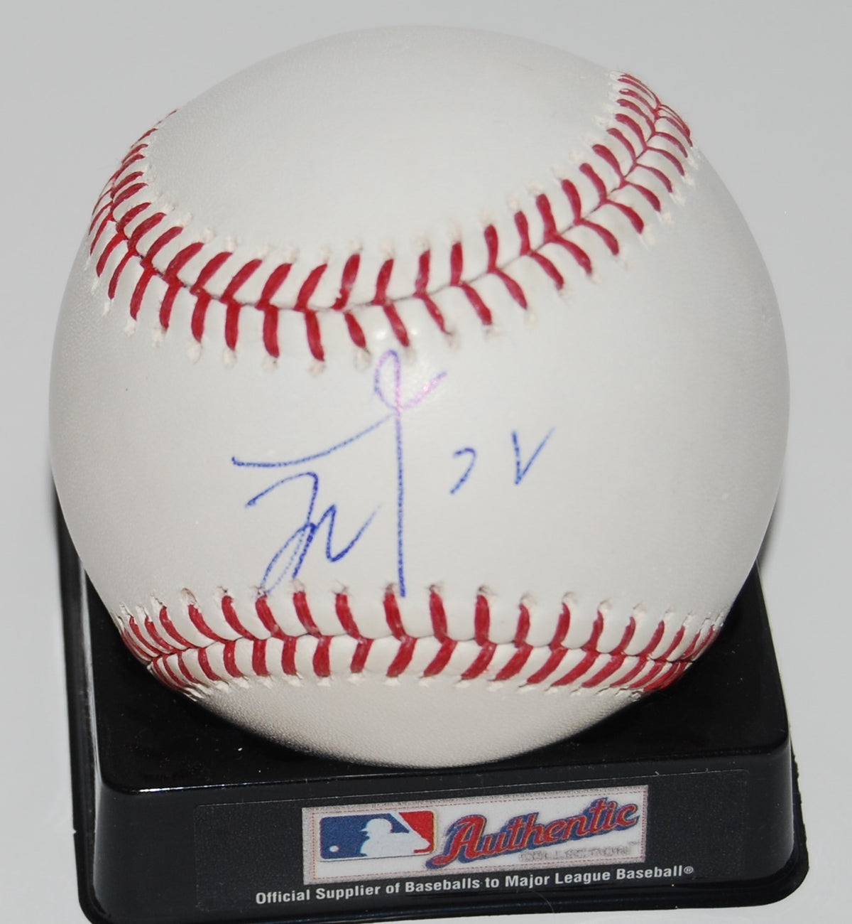 YOSHINORI TATEYAMA signed OML baseball TEXAS RANGERS* autographed W/COA (TIGERS)