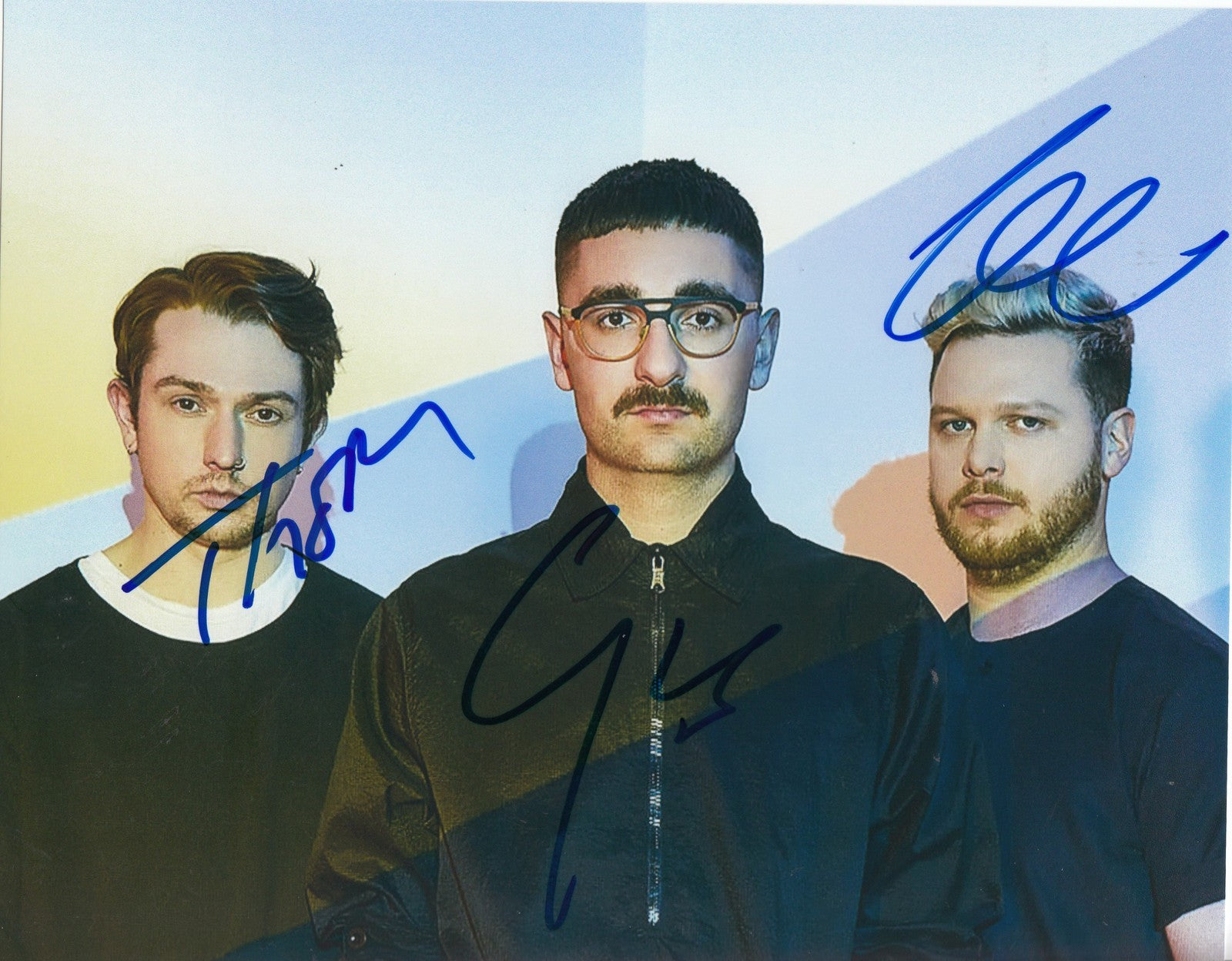 ALT-J Group Signed 8x10 Photo w/COA *An Awesome Wave* BREEZEBLOCKS #3