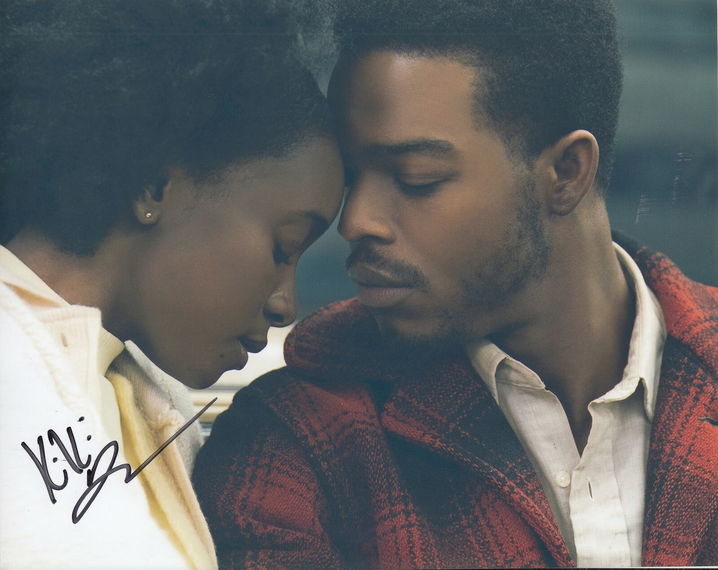 KIKI LAYNE signed (IF BEALE STREET COULD TALK) Movie 8X10 *Tish Rivers* W/COA #3