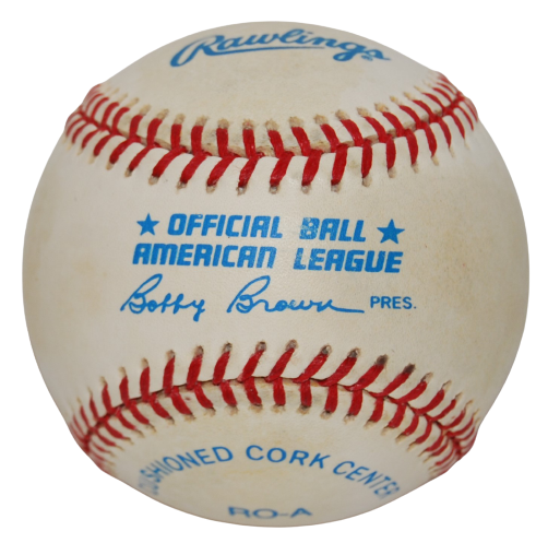DANNY TARTABULL signed AL Official baseball (KANSAS CITY ROYALS) Mariners W/COA 
