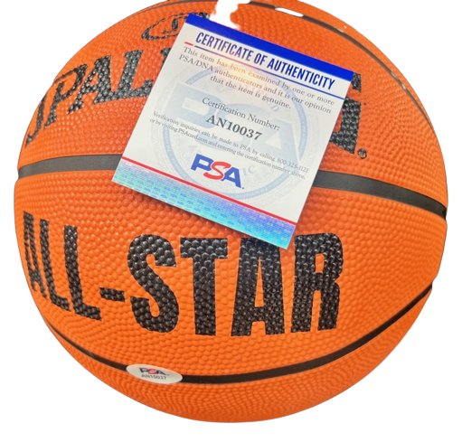 BOB MCADOO signed (MIAMI HEAT) Spalding NBA basketball PSA/DNA AN10037