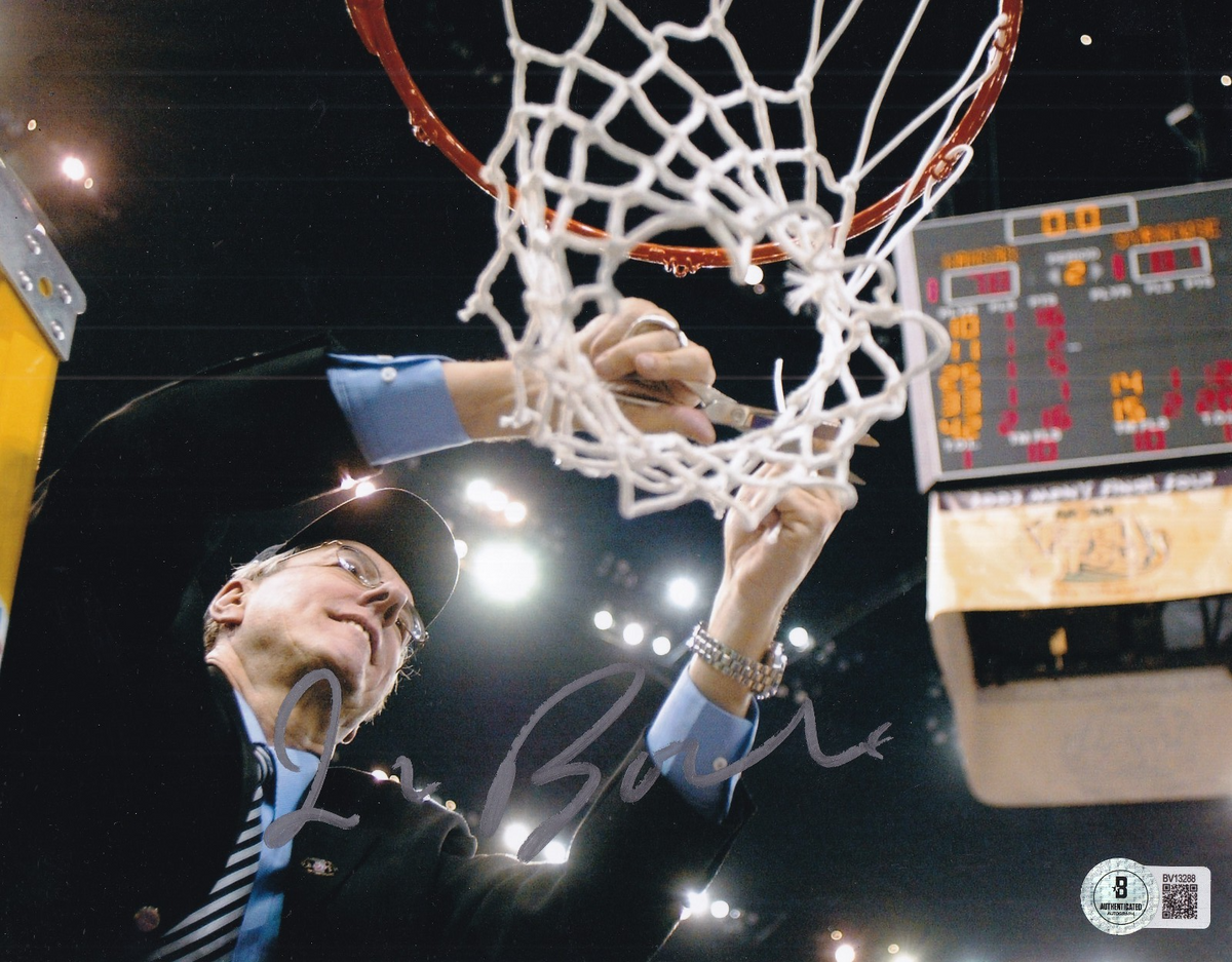 JIM BOEHEIM signed (SYRACUSE  ORANGE MEN) basketball 8X10 photo BECKETT BV13288