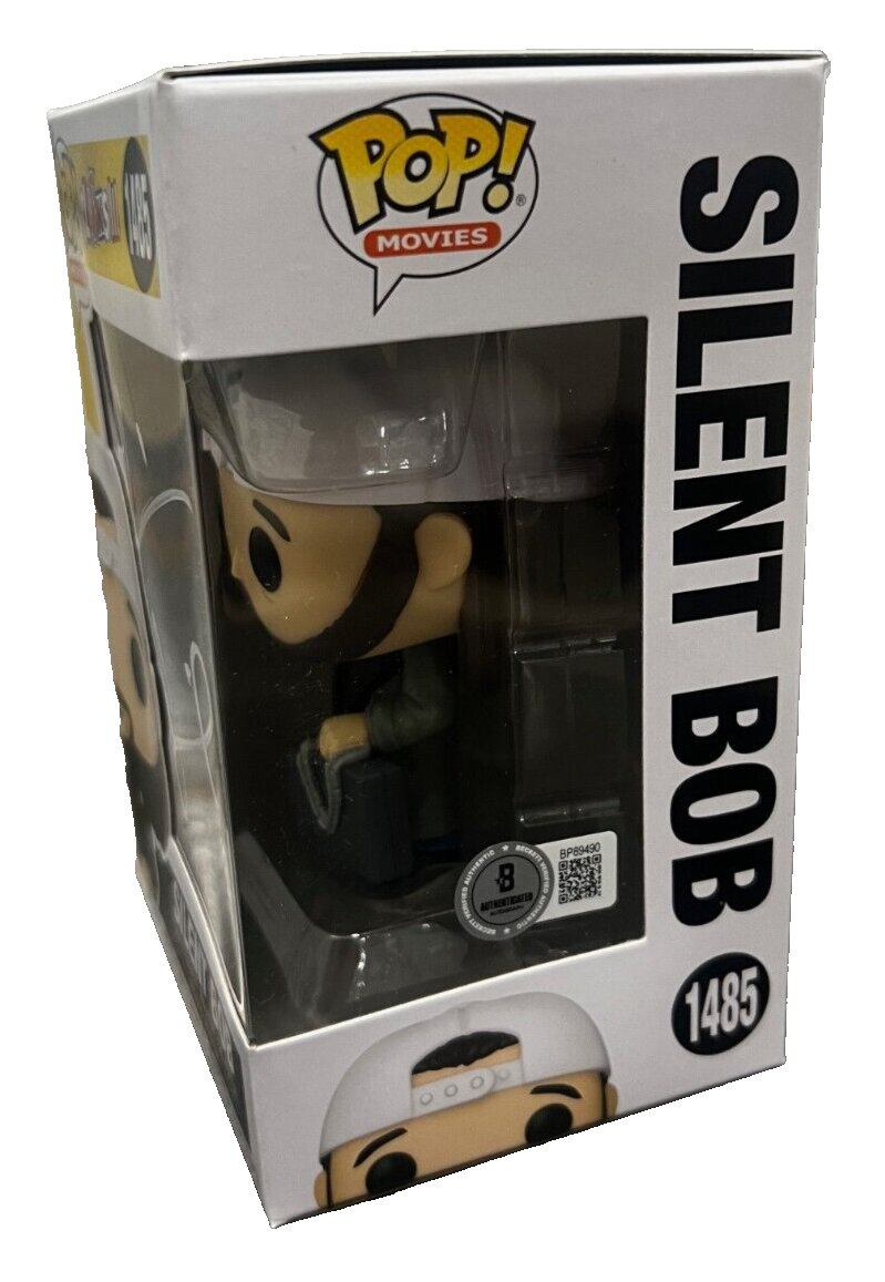 KEVIN SMITH signed (CLERKS III) #1485 Silent Bob Funko Pop BECKETT BAS BP89490