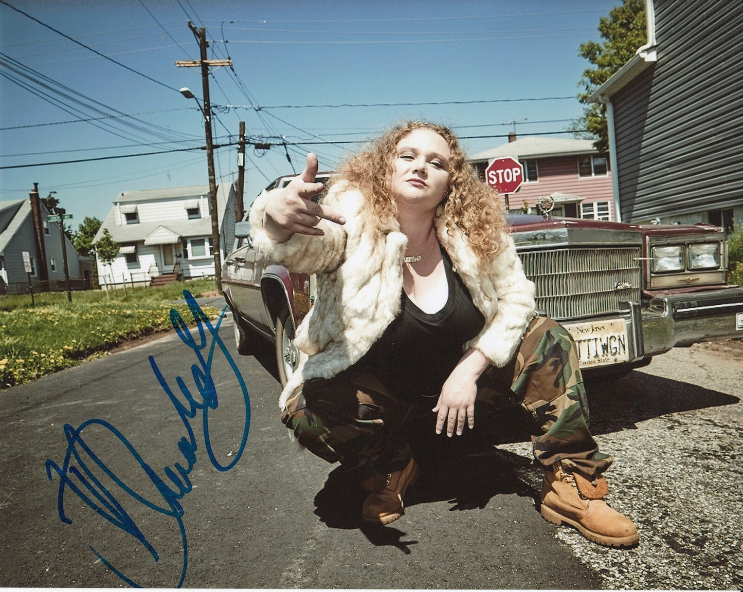 DANIELLE MACDONALD signed (PATTI CAKE$) Movie 8X10 photo autographed W/COA #2