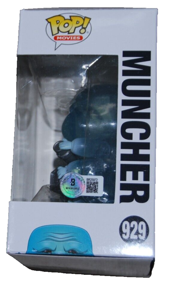 JOSH GAD signed (GHOSTBUSTERS) Muncher Funko pop #929 BECKETT BAS BR25972
