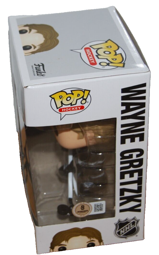 WAYNE GRETZKY signed (LOS ANGELES KINGS) Hockey #45 Funko Pop BECKETT AE47134