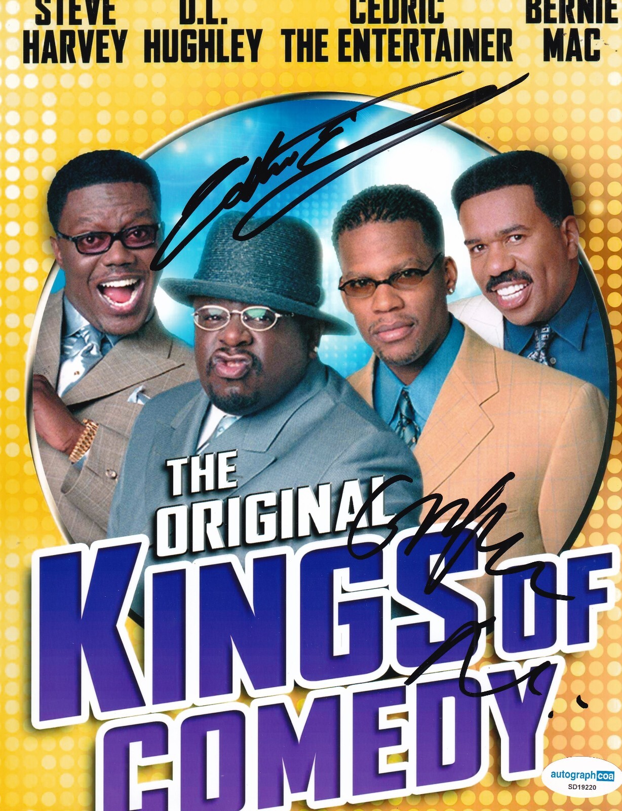 CEDRIC THE ENTERTAINER & DL HUGHLEY signed THE KINGS OF COMEDY 8x10 ACOA SD19220