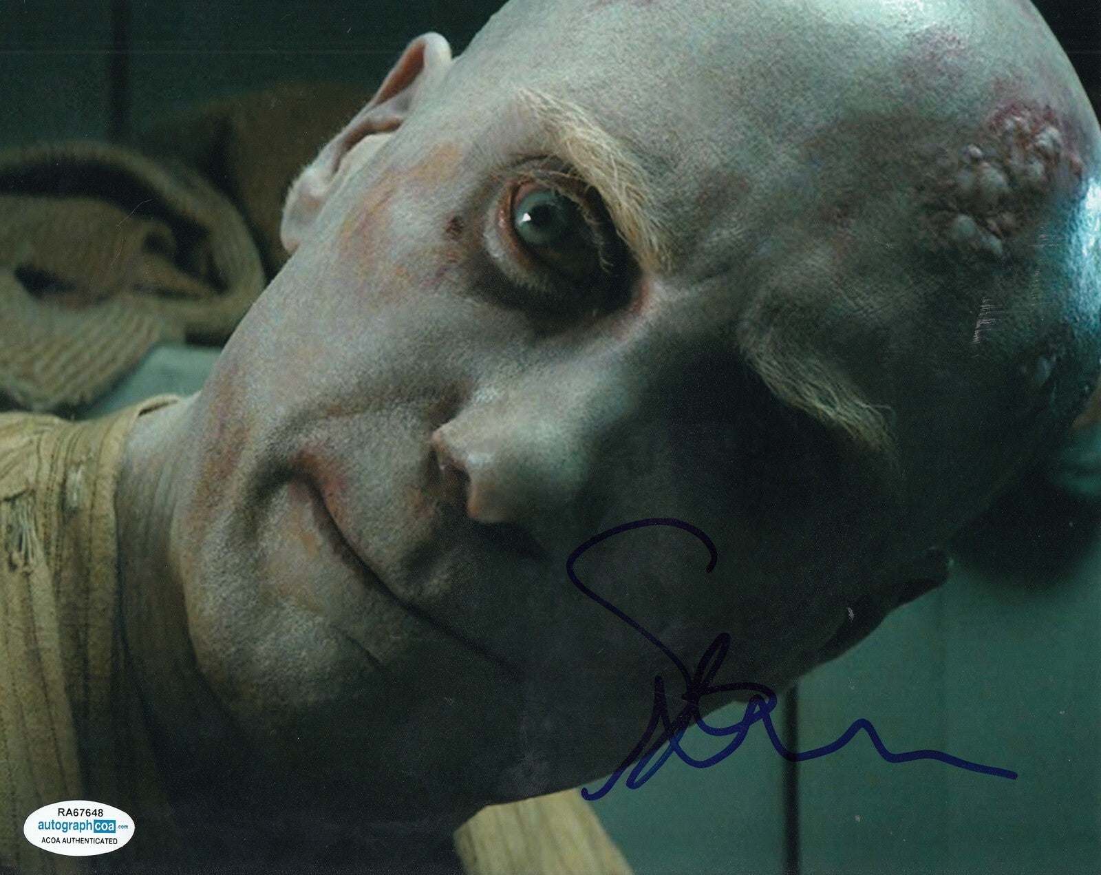 STEPHEN MERCHANT signed (LOGAN) *Caliban* 8X10 photo ACOA Authenticated #1