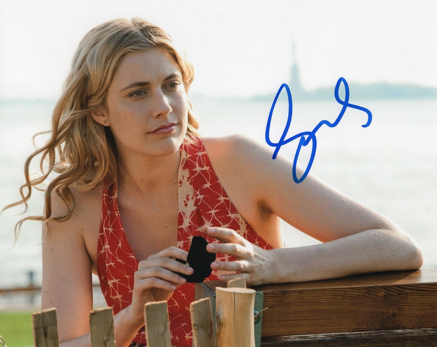 Greta Gerwig Arthur Naomi Quinn Lola Versus Signed 8x10 Photo w/COA #1