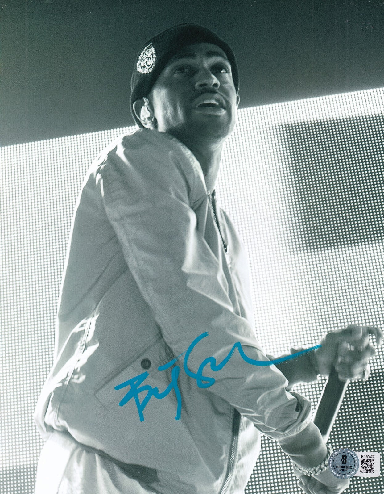 BIG SEAN signed (DOUBLE OR NOTHING) Detroit Music 8X10 photo BECKETT BP30872