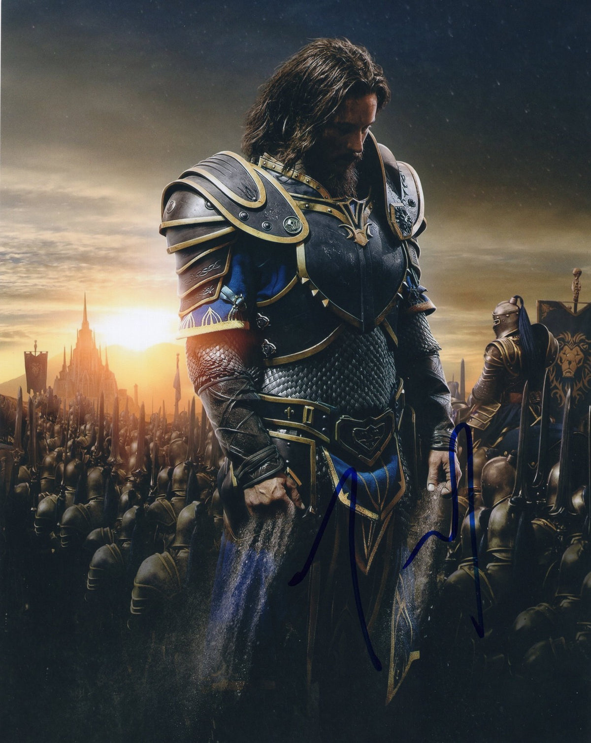 Travis Fimmel signed 8x10 Photograph w/COA Vikings Star Warcraft #4