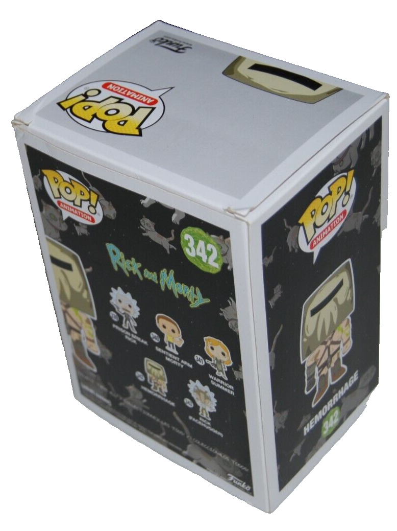 JOEL MCHALE signed (RICK AND MORTY) Hemorrhage #342 Funko Pop BECKETT BM98967