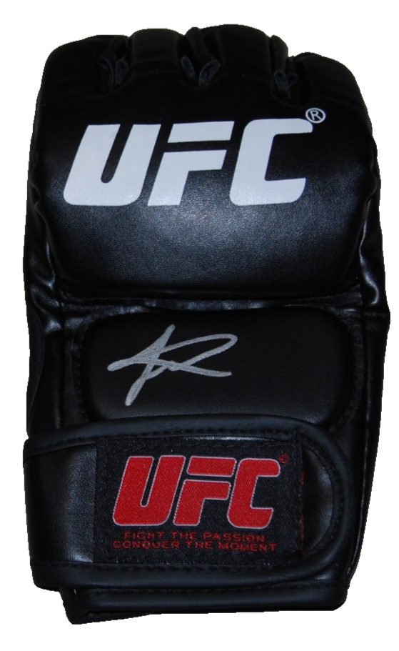 JESSICA ANDRADE signed (UFC) MMA autographed Fighting glove BECKETT BAS BT56276