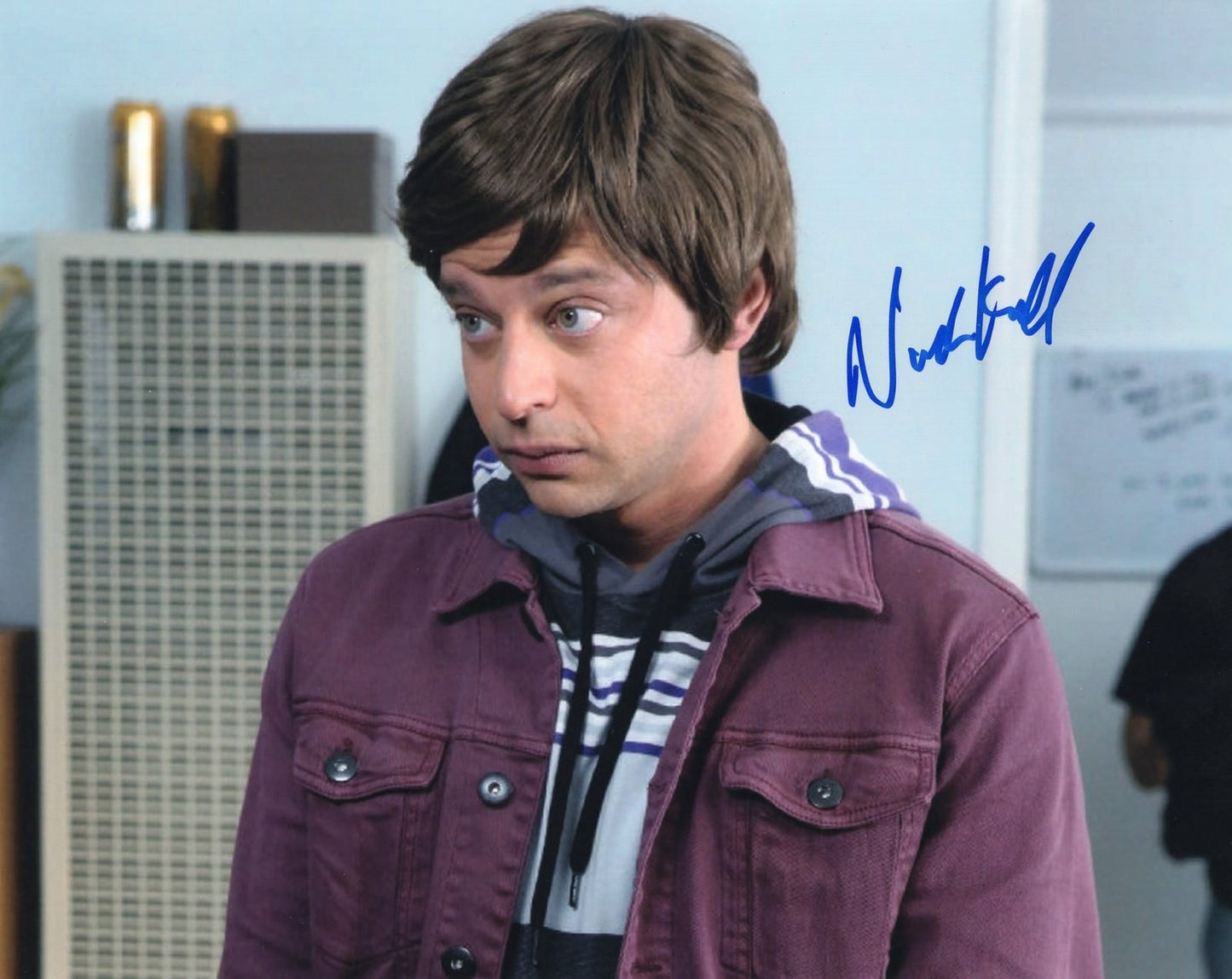 Nick Kroll signed The League 8x10 Photograph w/COA Ruxin #6