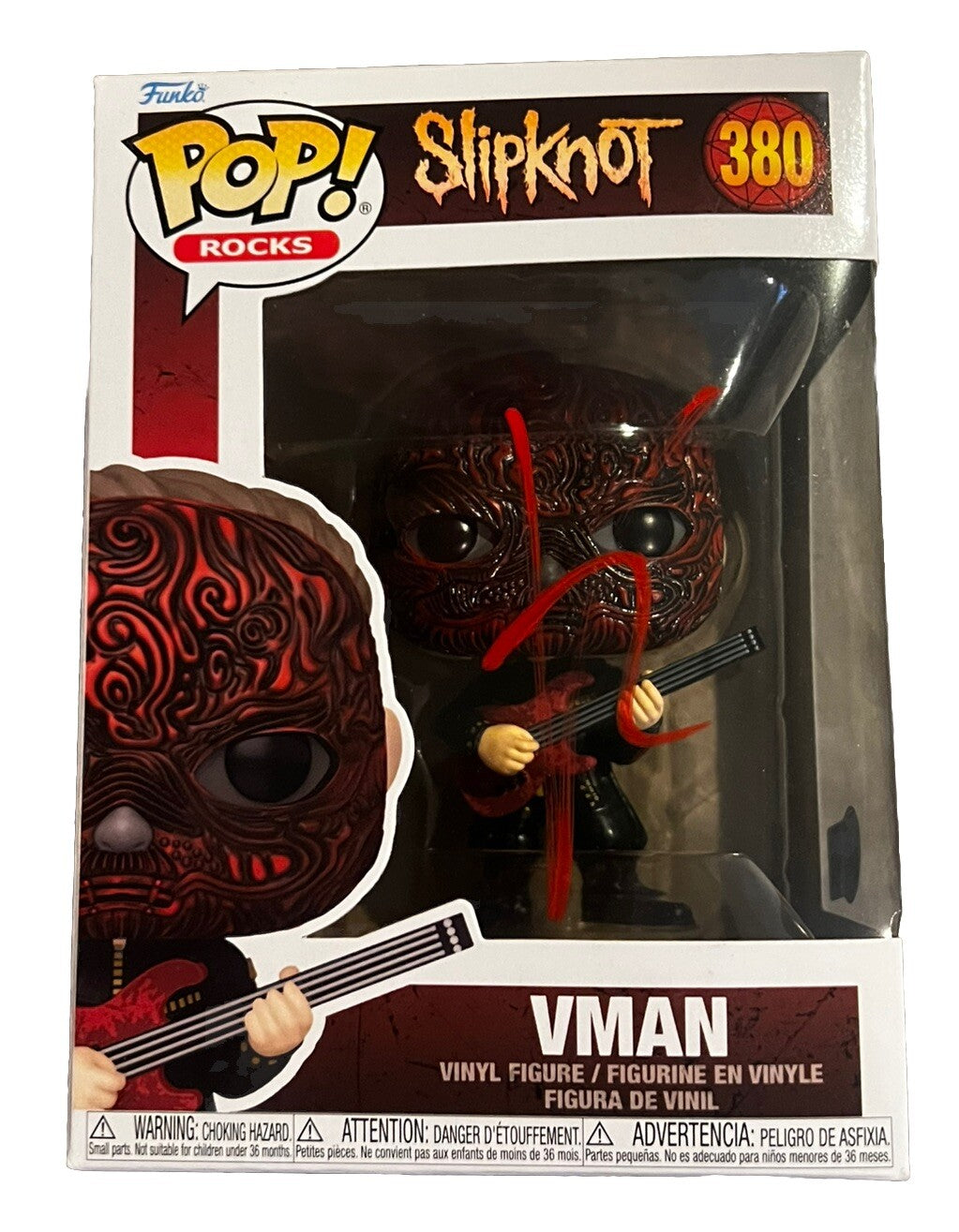 Alessandro Venturella signed (SLIPKNOT) VMAN #380 Funko Pop BECKETT BP59324