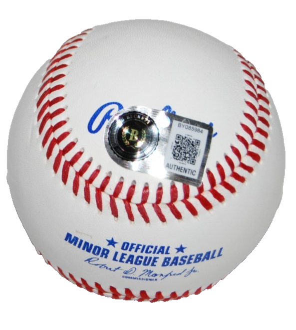LUIS CASTILLO signed (SEATTLE MARINERS) Minor League baseball BECKETT BY085984