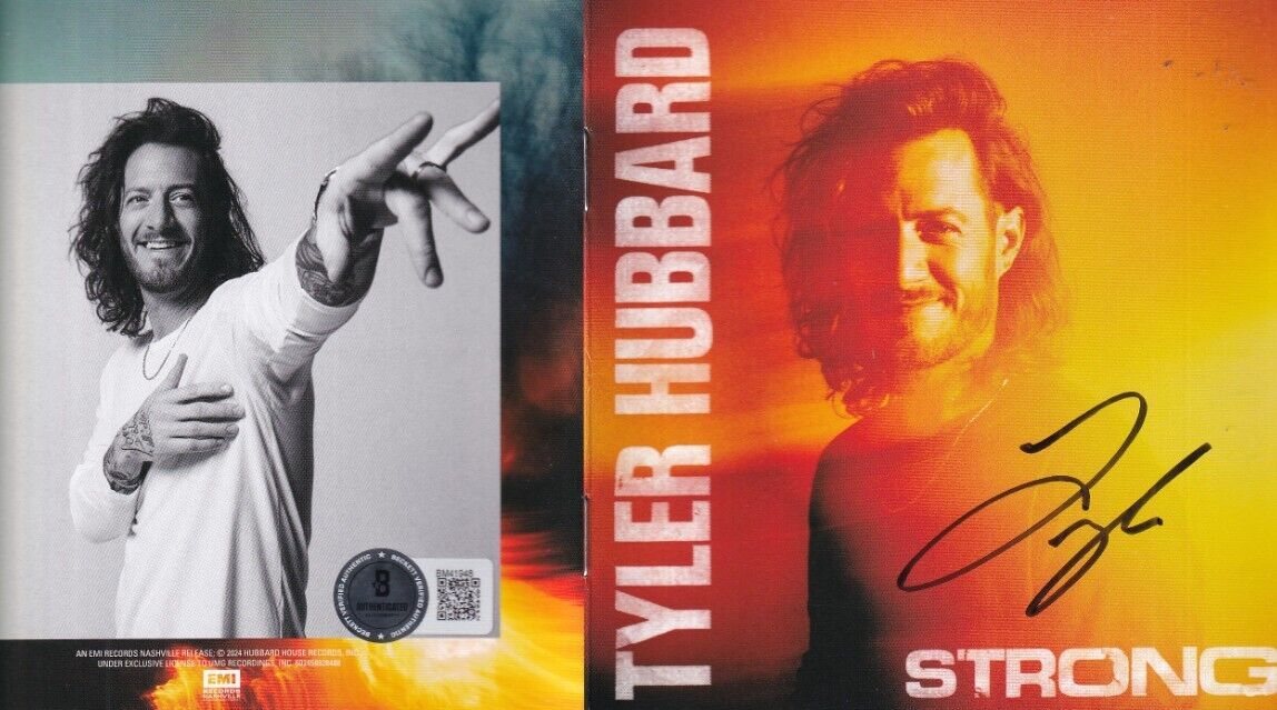 TYLER HUBBARD signed (STRONG) Cd Cover autographed BECKETT BAS BM41948