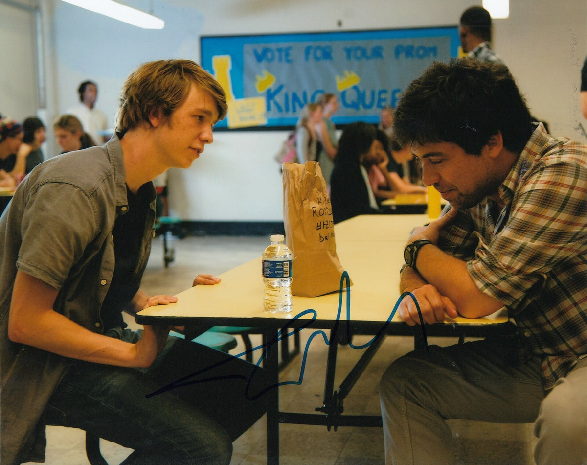 THOMAS MANN signed (ME AND EARL and the DYING GIRL) Movie 8X10 photo W/COA #4