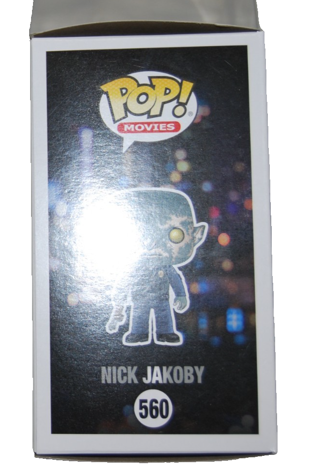 JOEL EDGERTON signed (BRIGHT) Nick Jakoby #560 Funko Pop BECKETT BAS BY085889