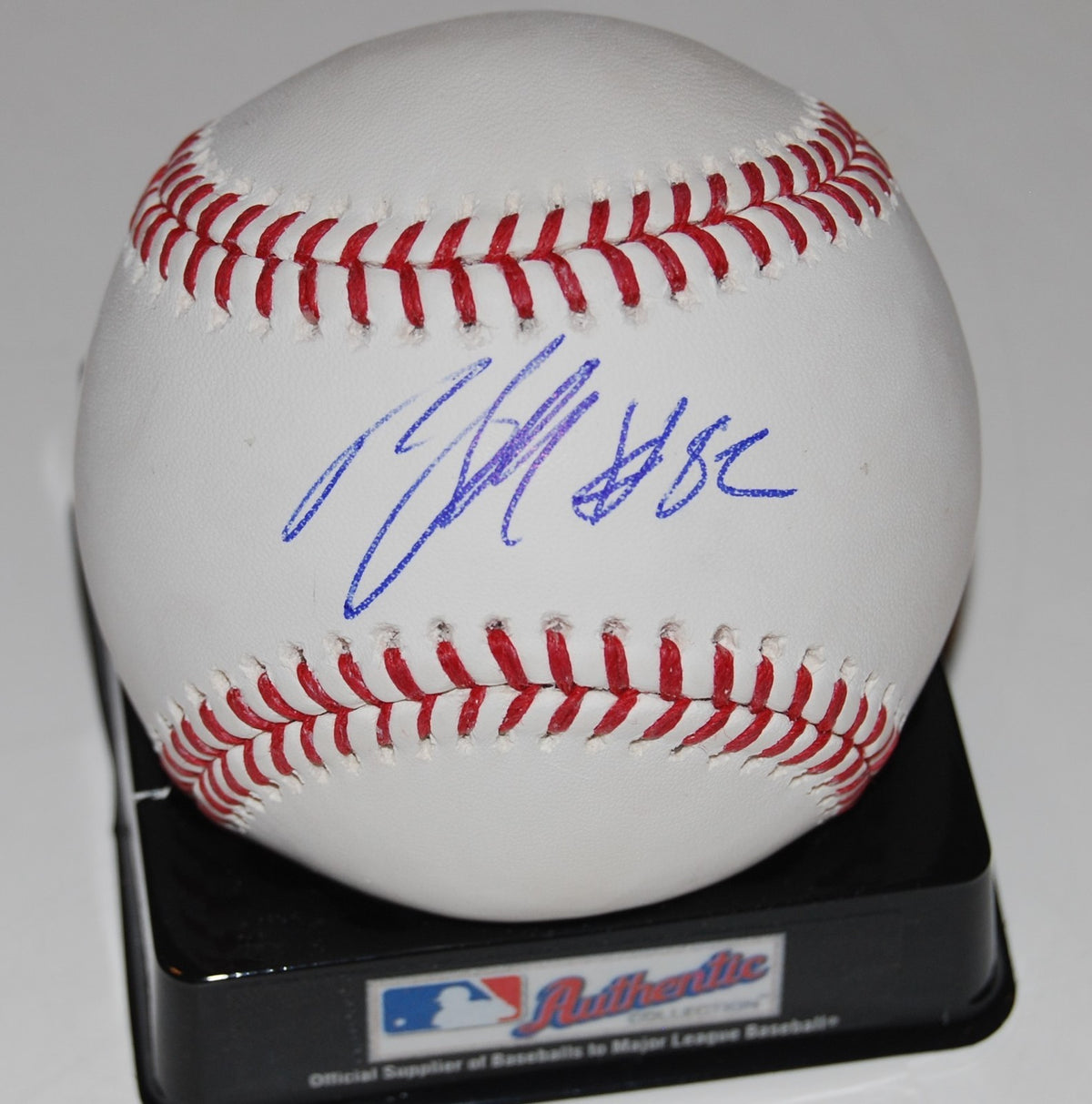RYAN MCKENNA signed OML Major League baseball (BALTIMORE ORIOLES) W/COA