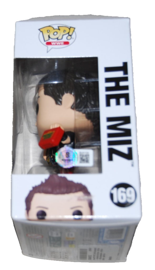 MICHAEL MIZANIN signed THE MIZ Money in the Bank Funko pop #169 BECKETT BU41126