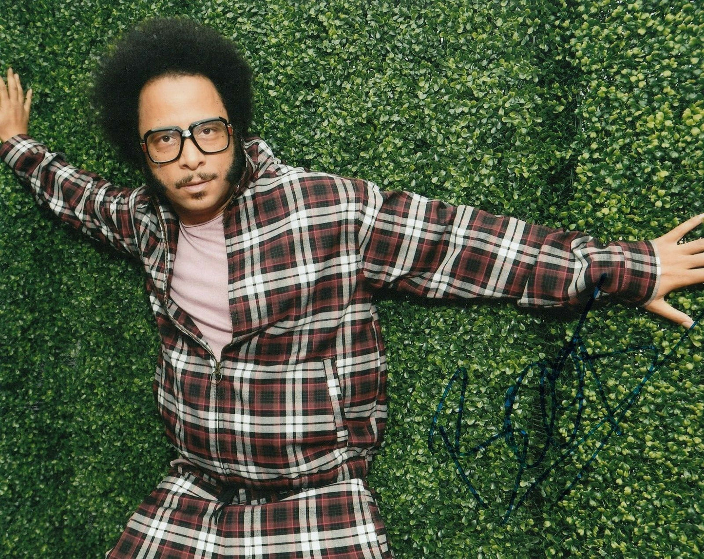 BOOTS RILEY signed (SORRY TO BOTHER YOU) Movie Film Director 8X10 photo W/COA #4