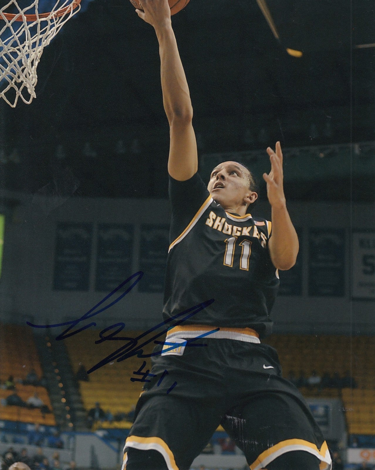 LANDRY SHAMET signed (WICHITA STATE SHOCKERS) basketball 8X10 photo W/COA #3