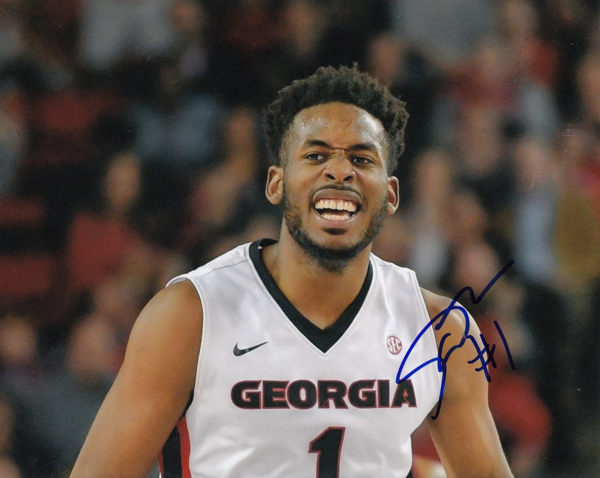 YANTE MATEN signed (GEORGIA BULLDOGS) Basketball 8X10 photo *NBA DRAFT* W/COA #1