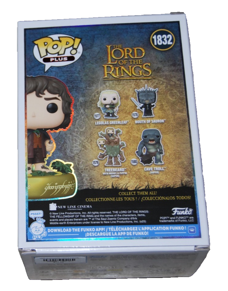 ELIJAH WOOD signed (LORD OF THE RINGS) Frodo 1832 Funko Pop Plus BECKETT BU41101