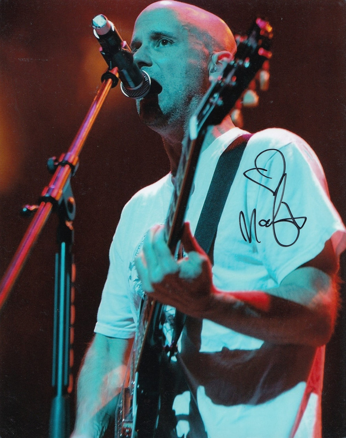 MOBY signed *VOODOO CHILD* MUSIC 8X10 photo RICHARD HALL W/COA (BARRACUDA) #1
