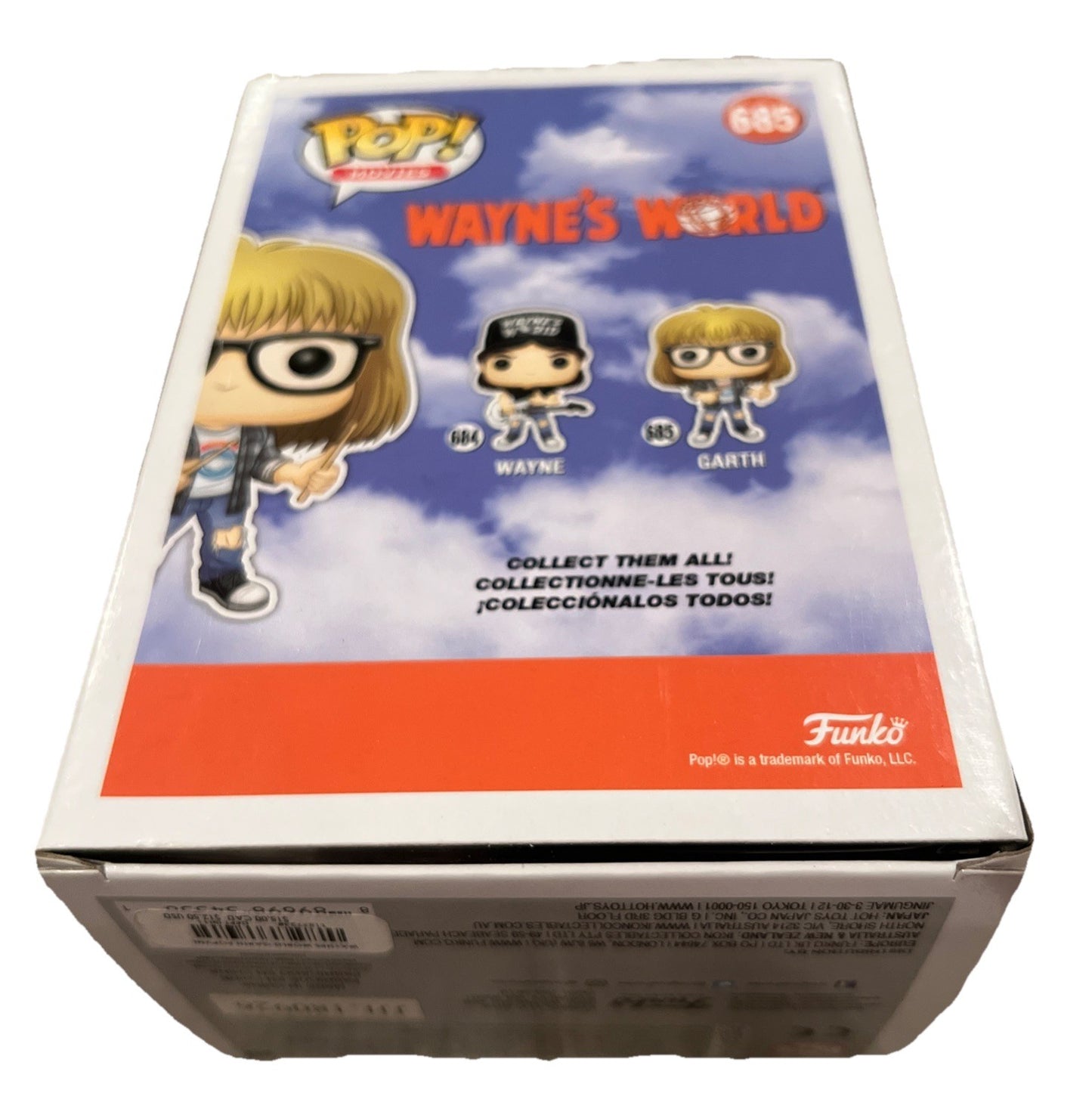 DANA CARVEY  signed (WAYNES WORLD) Garth Funko Pop #685 Beckett BAS BT78157