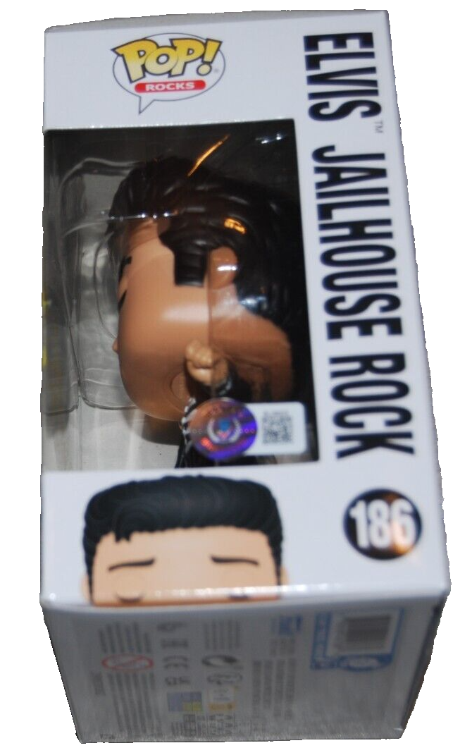 PRISCILLA PRESLEY signed (ELVIS JAILHOUSE ROCK) #186 Funko Pop BECKETT BL29023