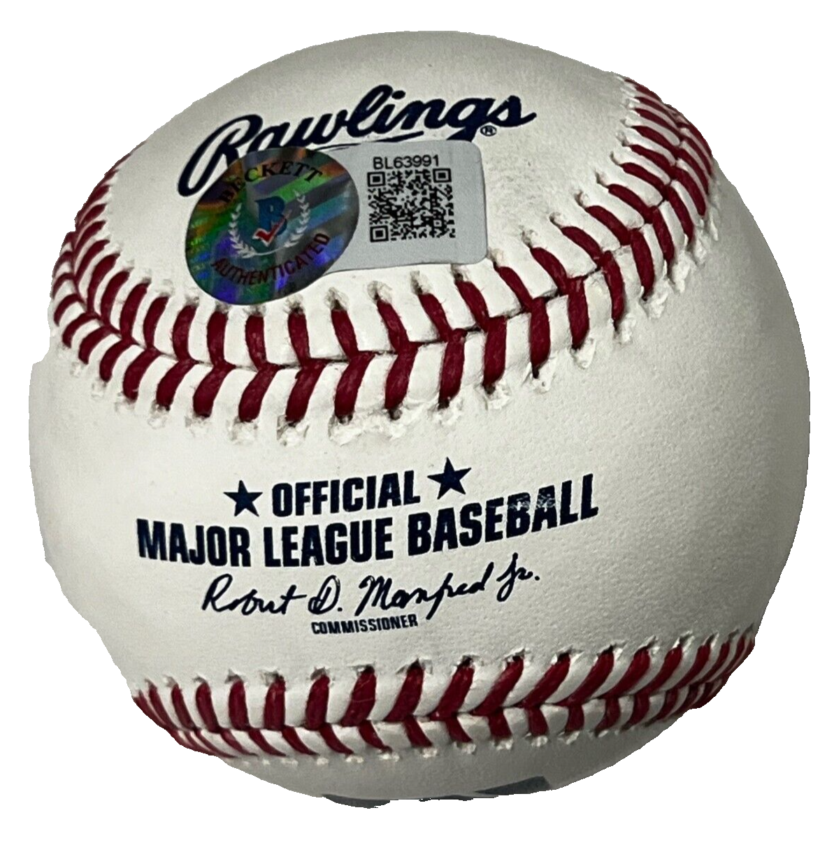 SAMMY SOSA signed (CHICAGO CUBS) Major League OML baseball BECKETT BL63991