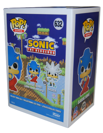 BEN SCHWARTZ signed (SONIC THE HEDGEHOG) Classic #632 Funko Pop PSA/DNA AN61485